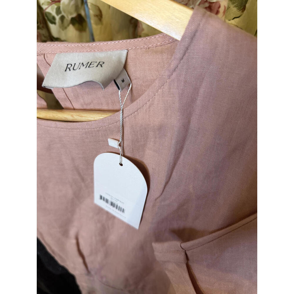 Rumer the Label LouLou Jumpsuit Dusty Pink Size Medium - Picture 8 of 9